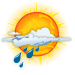 Wolkig, mÃ¤Ãiger Regen